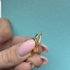 14k Seed Pearl + Ruby Swallow Pendant