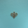 14k + Diamond Initial C/e Charm