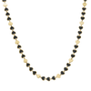 14K Onyx Heart Chain