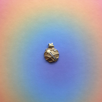 14k + Diamond Celestial Pendant