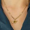 14k Solid Bar Link Chain