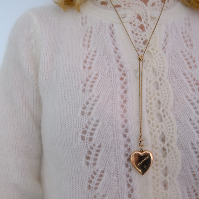 Bolo Chain w/ Heart Slider