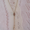 Bolo Chain w/ Pearl Slider