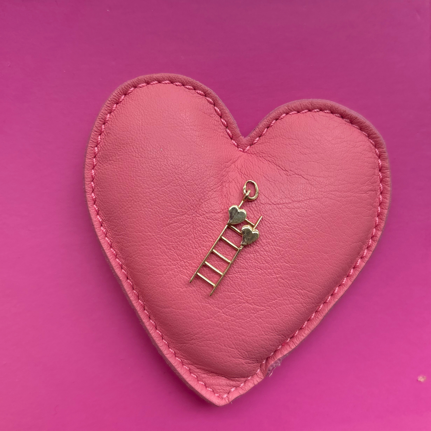 14k Love Ladder Charm