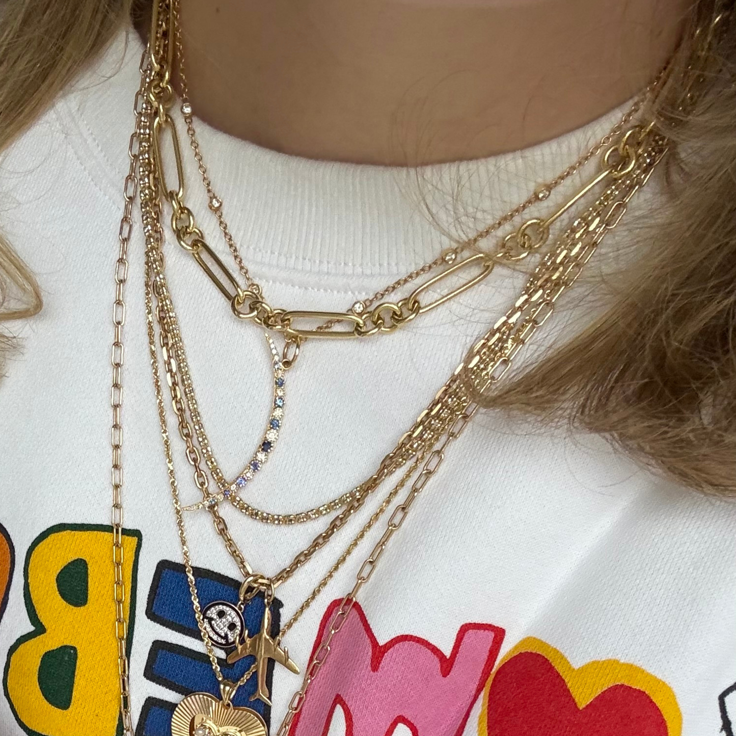 14k Trombone Chain