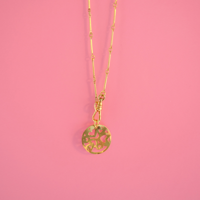 14k Heart Cut-Out Charm