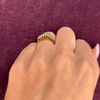 14k Diamond Pyramid Ring
