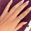 14k Diamond Baguette Ring