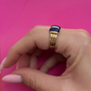 14k + Lapis Ring