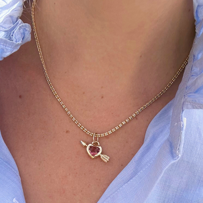 14k Diamond Cut Chain