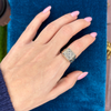 14k Diamond Signet Ring