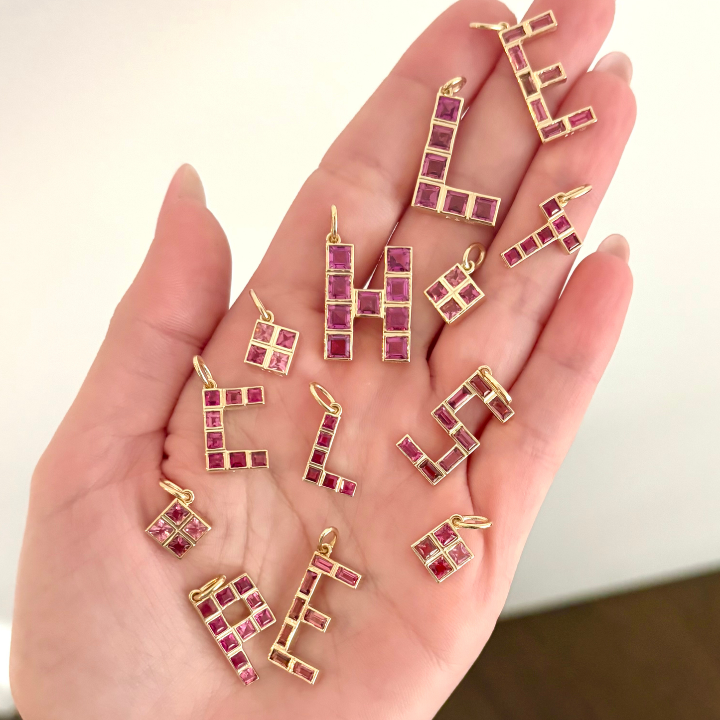 Alphabet Soup Charms