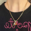 14k Solid Paperclip Chain