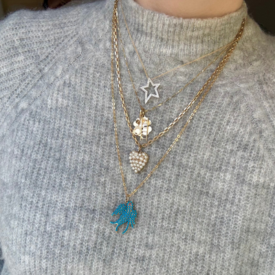 14k Cable Chain
