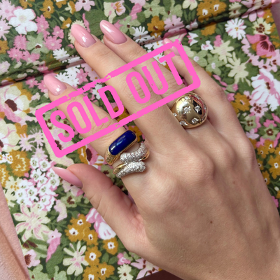 14k + Lapis Ring