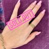 14k 3 Star Ring