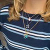 14k Love Ladder Charm