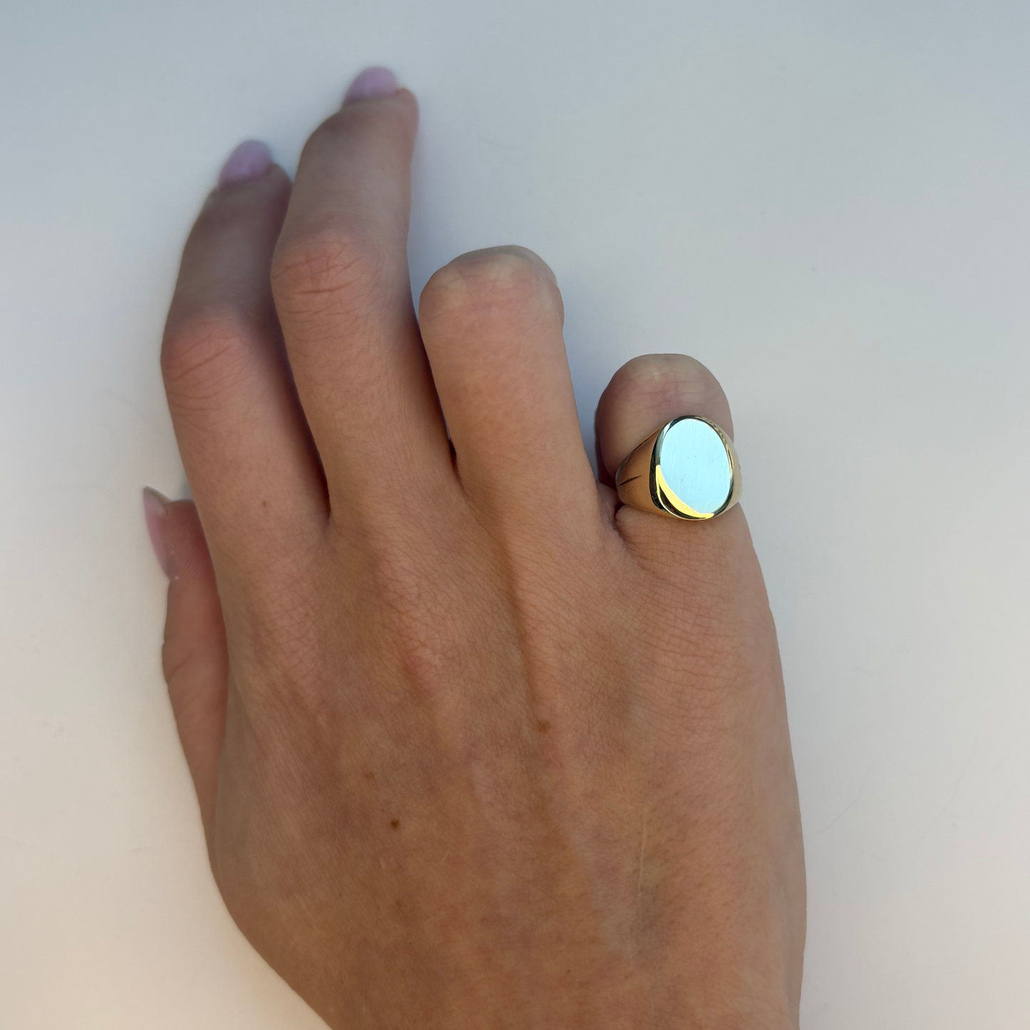 14k Pinky Signet Ring