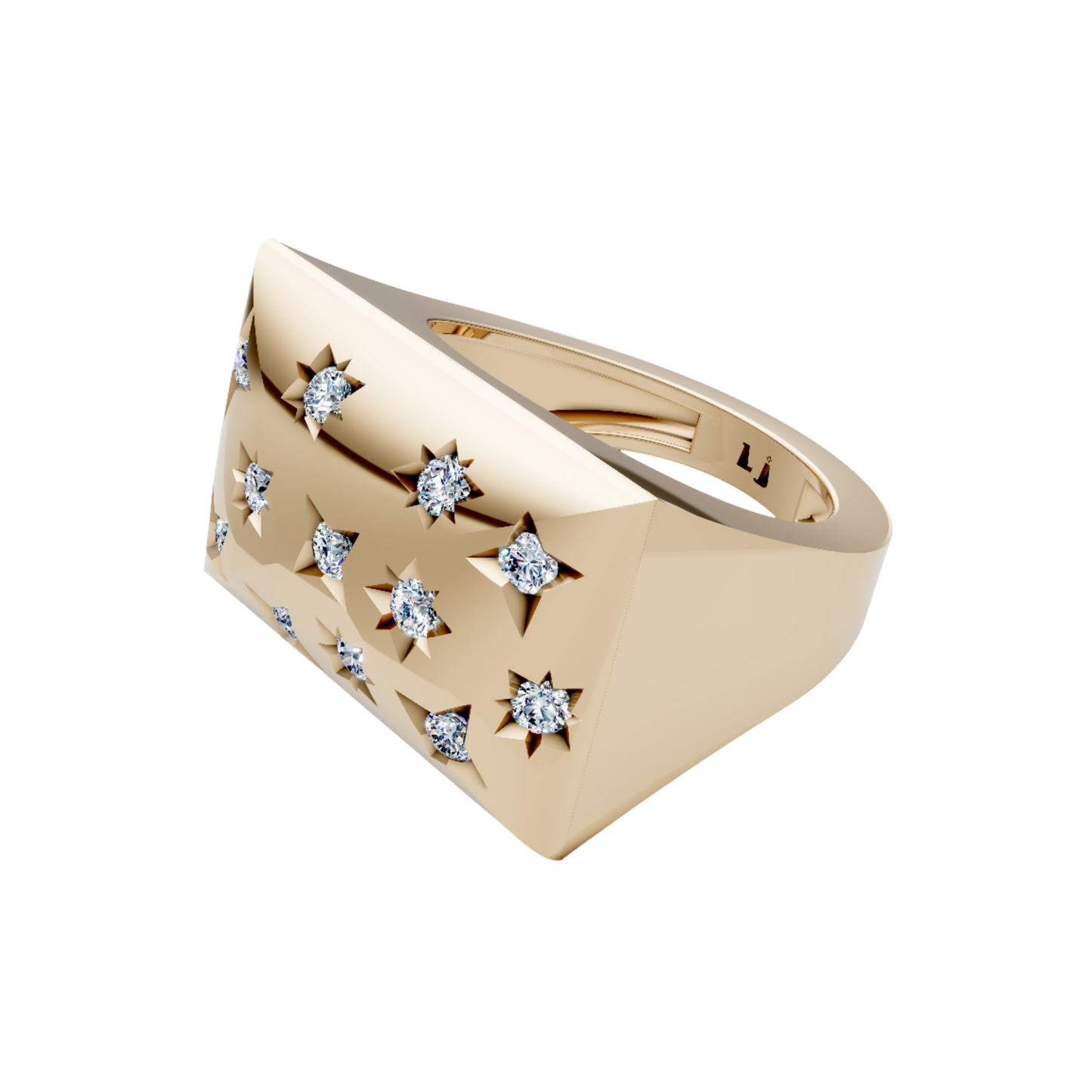 Flat Bombe Ring