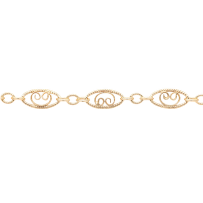 Gold Filled Filigree Chain