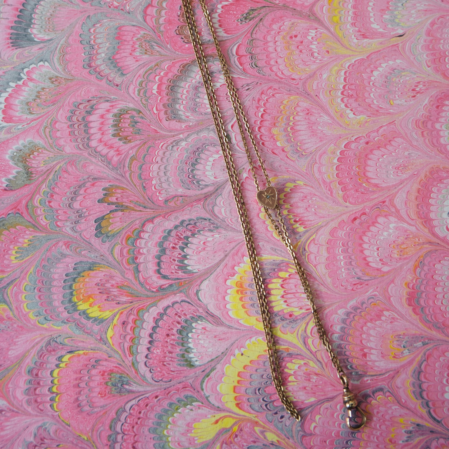 Bolo Chain w/ Heart Slider