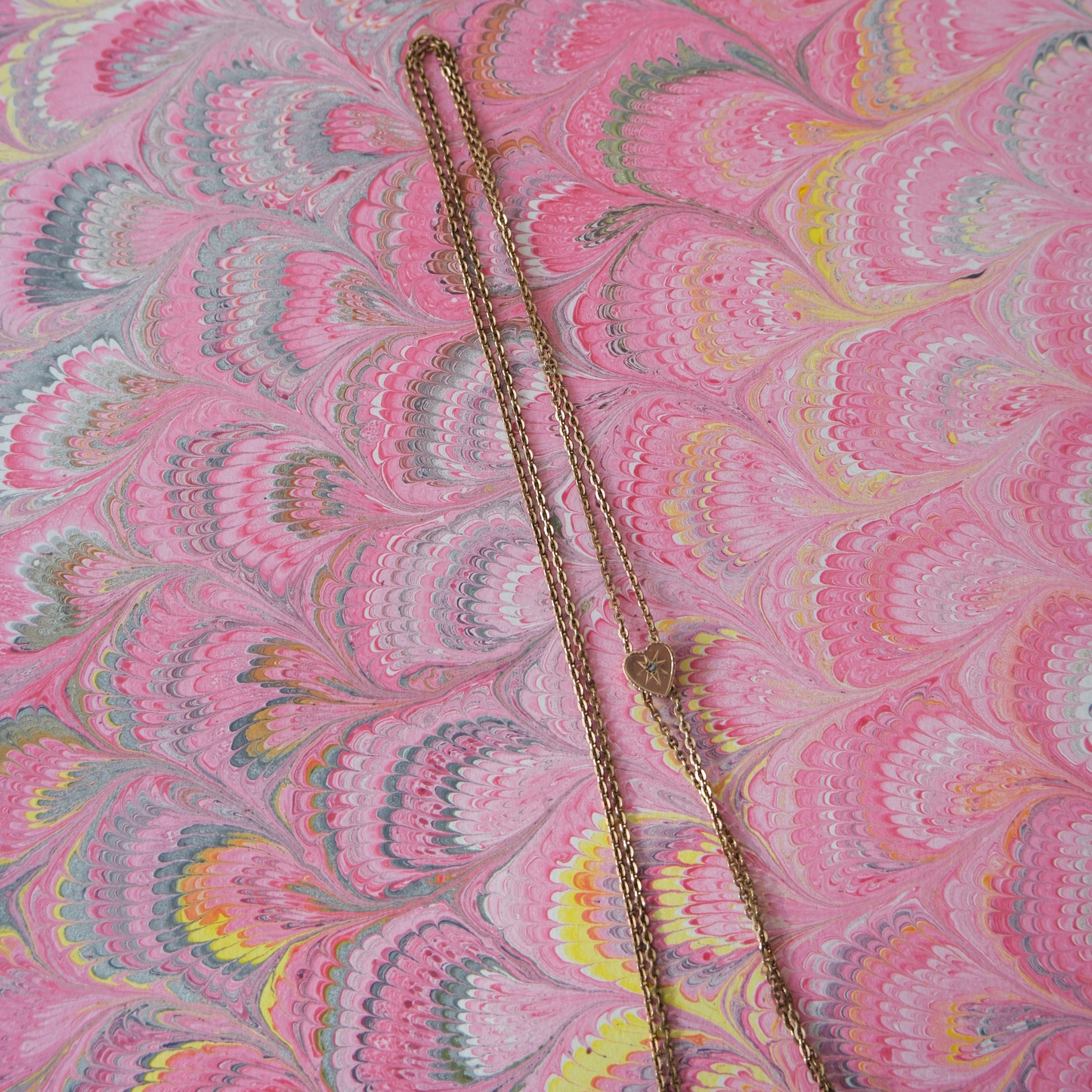 Bolo Chain w/ Heart Slider