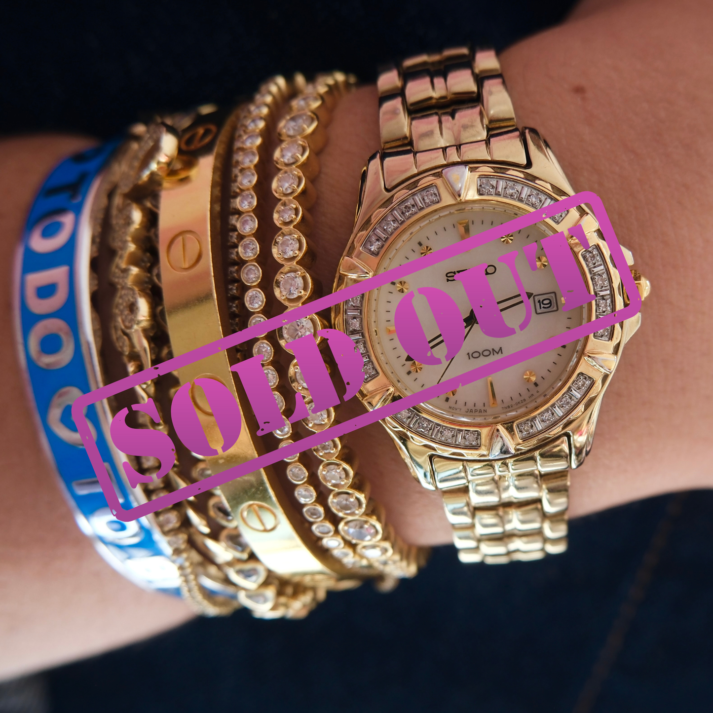 Diamond Seiko Watch